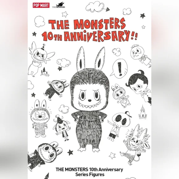 The Monsters 10th Anniversary Series Figures  "Labubu & Spooky" - Picture 9 of 15